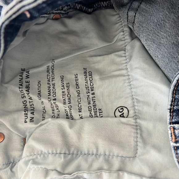 AG Sandra Low-Rise Straight Jean Sz 31 - Picture 6 of 16